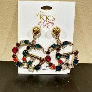 Designer Inspired GG earrings
